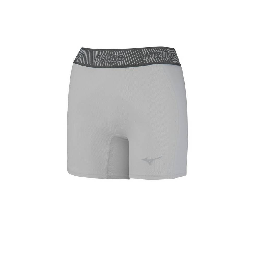 Damske Šortky Mizuno Aero Vent Padded Sliding Softball Siva Vypredaj BWSD51793